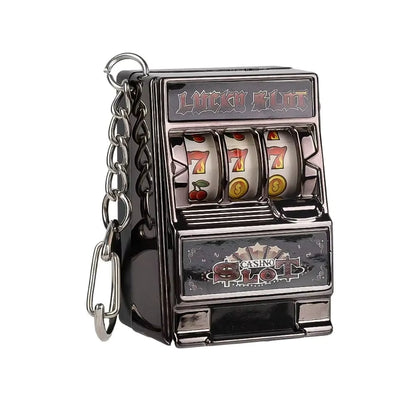 Llavero Mini Casino – Máquina Tragamonedas con Palanca
